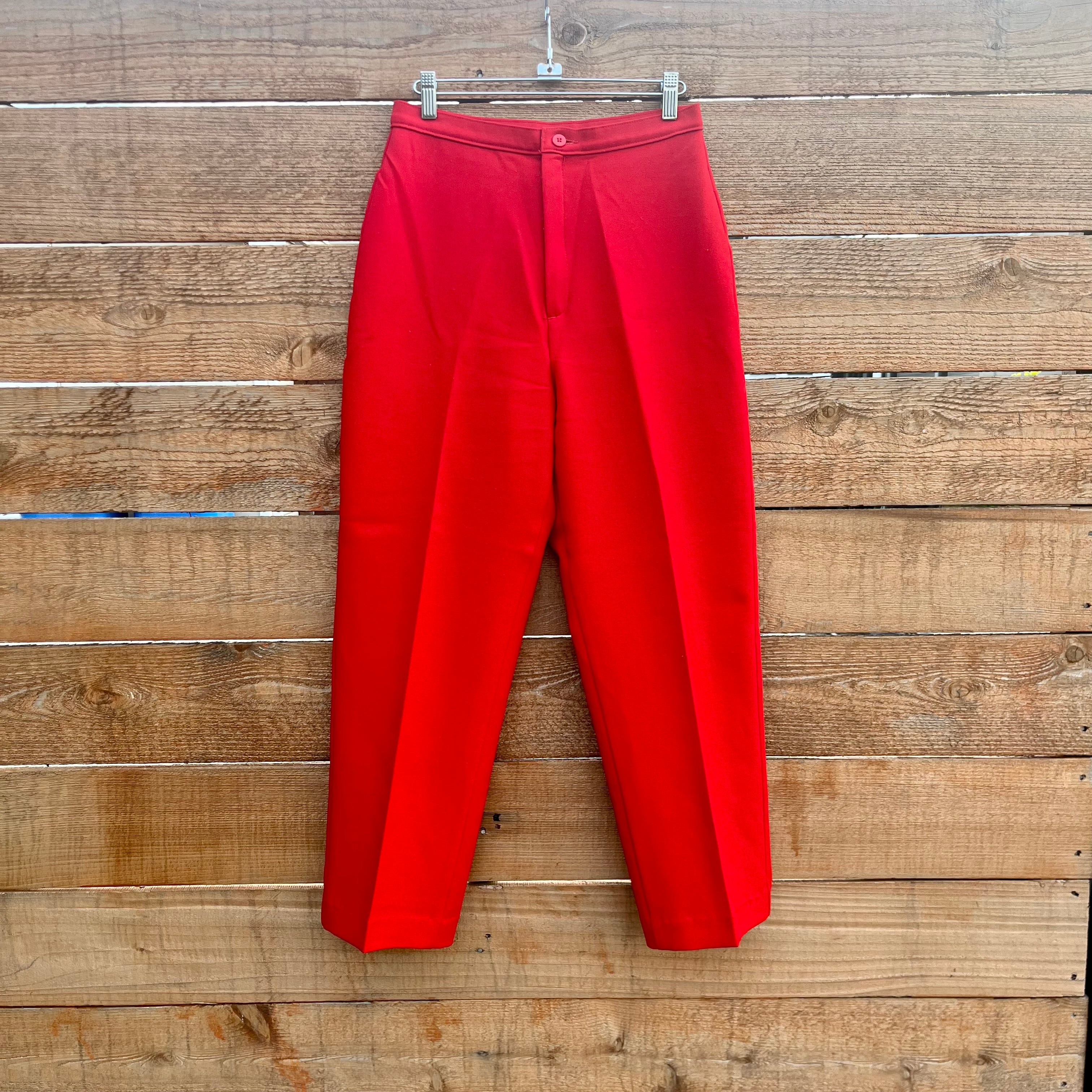 Vintage Red Trousers : The Jacque Pants