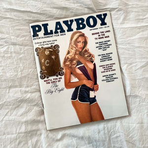 Vintage Playboy September 1982 : College Girls Miss September Connie Brighton Centerfold