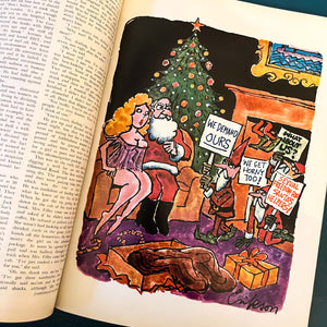 VINTAGE PLAYBOY JANUARY 1972 : HOLIDAY ANNIVERSARY ISSUE