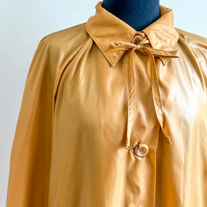 VINTAGE AGUA SHEEN TRENCH RAIN JACKET